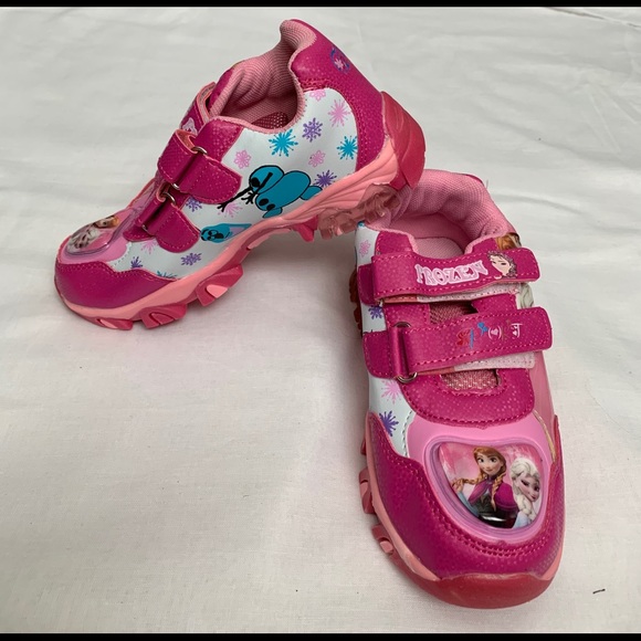 Girl's Shoes-frozen Print - Picture 2 of 3